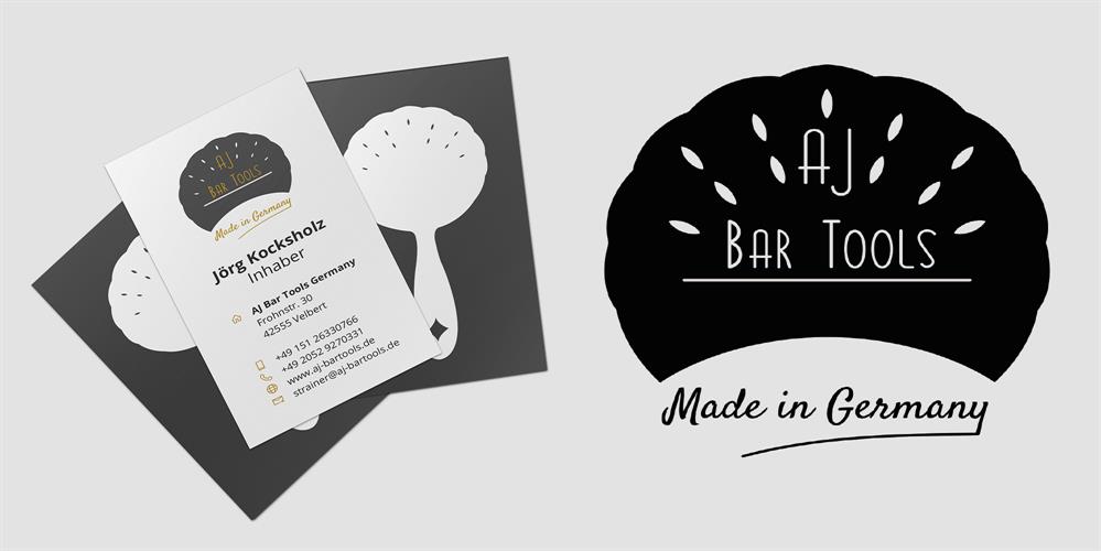 AJ Bar Tools | Logodesign & Visitenkarten