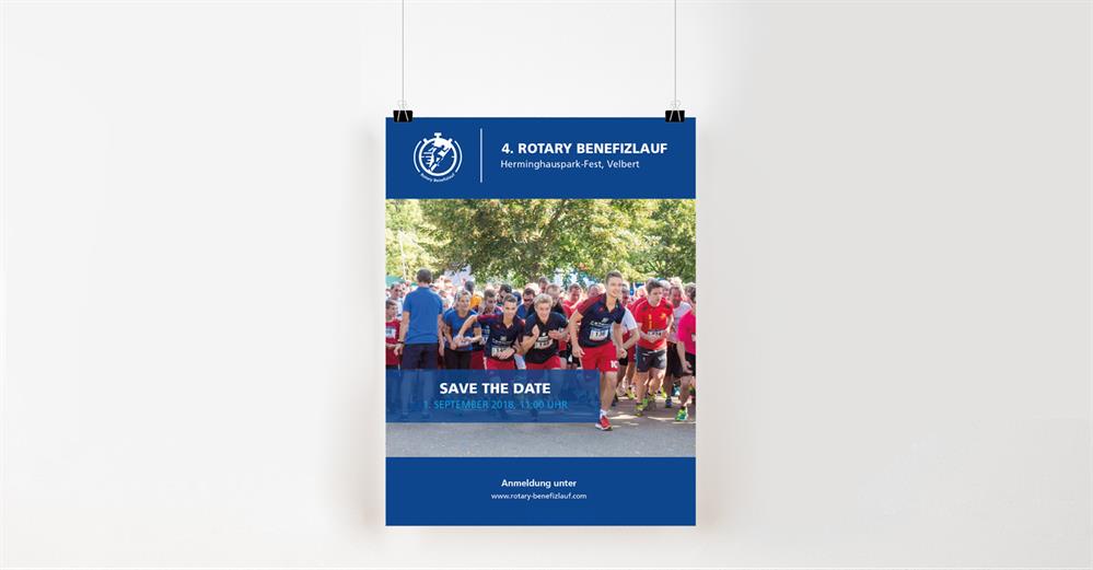 Rotary Benefizlauf Velbert | Poster [A3]