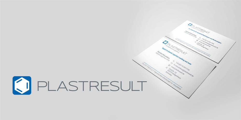 Plastresult | Logodesign & Visitenkarte (EN & DE)
