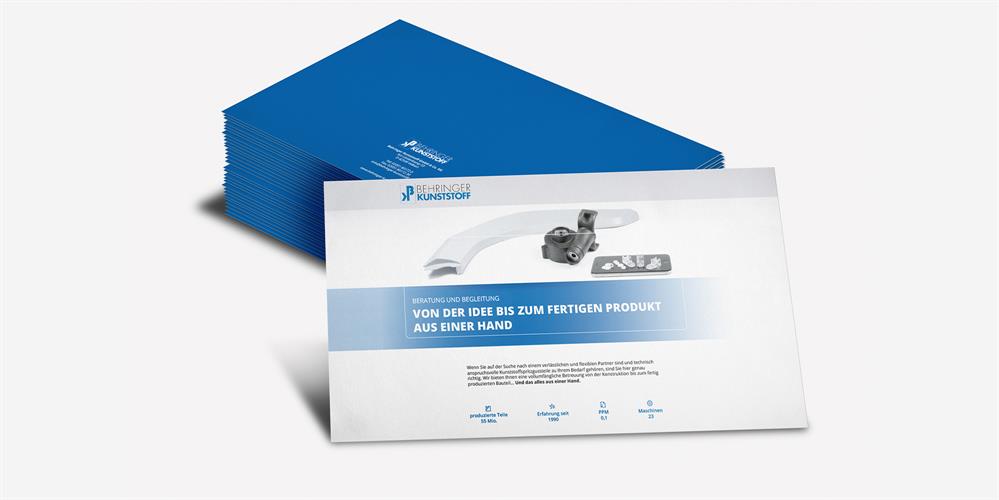 BEHRINGER Kunststoff | Broschüre (DIN A4 Quer)