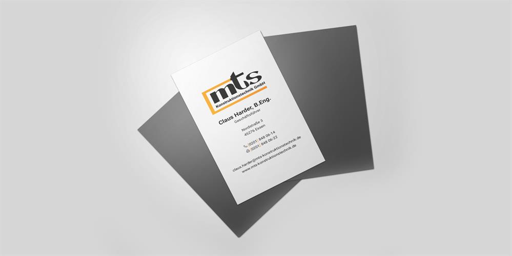 mts Konstruktions&shy;technik | Visitenkarte