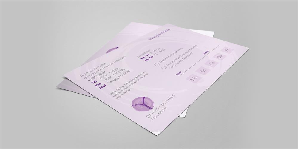 Gyn im Medicum | Terminzettel